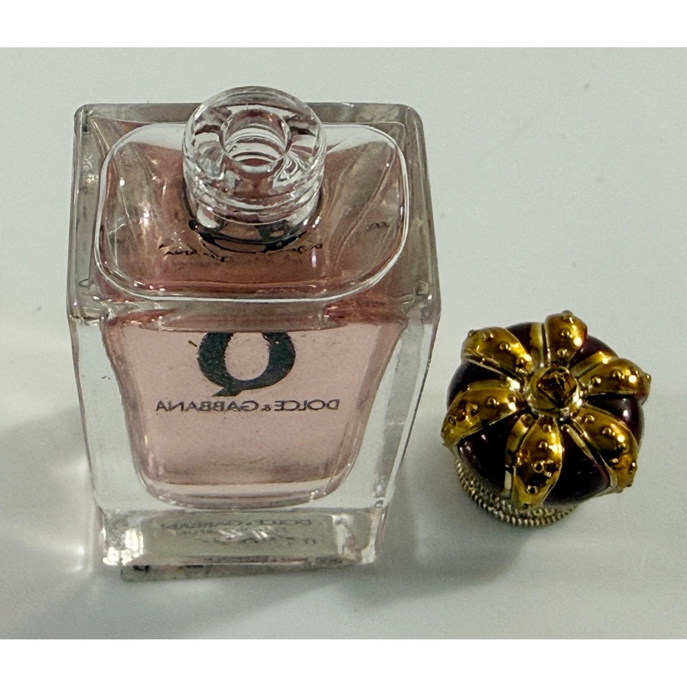 Dolce & Gabbana Q Eau de Parfum Women 5ml Pink Miniature Crown Cap Fragrance - Picture 4 of 4
